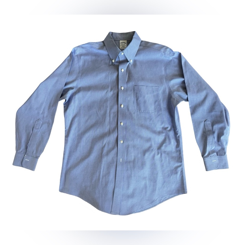 Brooks Brothers / Men’s Slim Fit Button-Down Collar Dress Shirt / Sz 16 1/2